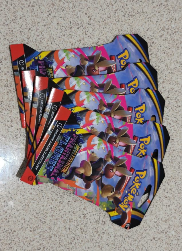 Mega Evolution Fantasmal Flames Booster Pack - 5 Available - Price is each